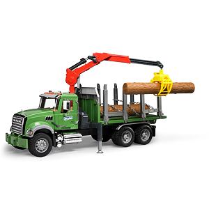Bruder Nákladní auto MACK Granit - přepravník dřeva