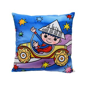 Moravská ústředna Polštářek 30x30cm Večerníček auto