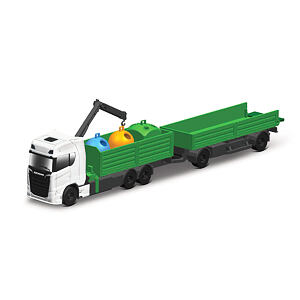 Maisto Mini pracovní stroje, Přívěs Scania 770S recyklace
