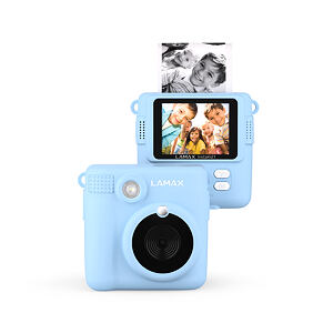 LAMAX Dětský fotoaparát InstaKid1 modrý