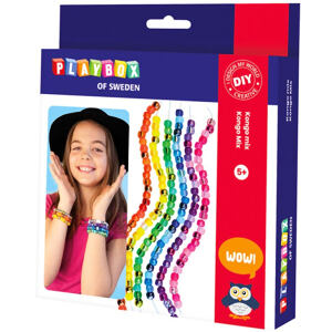 Playbox Náramky z korálků - barevné
