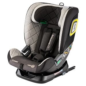 Bomimi Autosedačka IDEAfix I-SIZE 360° 40-150cm (0-36kg), metalic melange