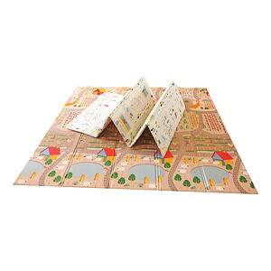 Asalvo Hrací podložka PLAY MAT XL 120*180cm FARM-CITY