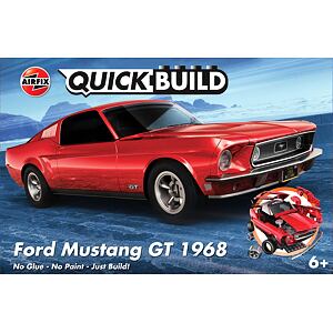 Airfix Quick Build auto J6035 - Ford Mustang GT 1968