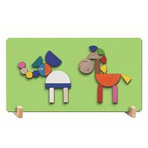 Detoa Magnetické puzzle ZOO
