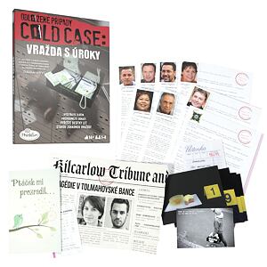 Ravensburger ThinkFun Odložené případy: Vražda s úroky