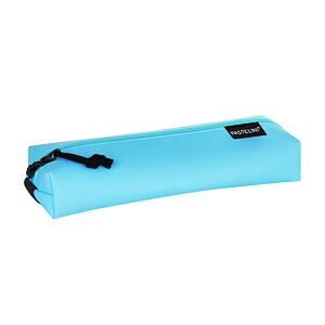 PASTELINI Etue PU široká + elastic modrá      