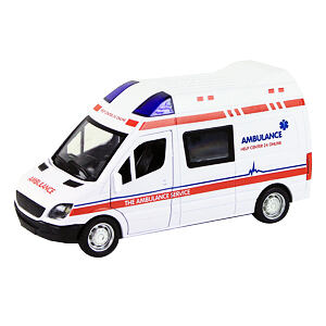 Rappa Kovová sanitka - auto se zvukem a světlem