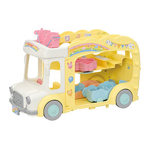 Sylvanian Families Duhový školkový autobus
