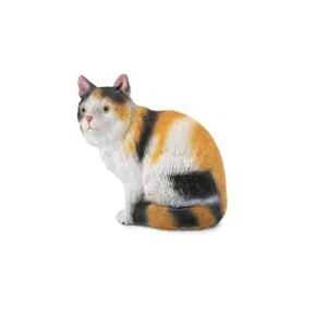 COLLECTA 3-barevná domácí kočka - sedící