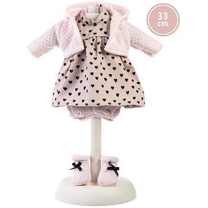 Llorens Obleček pro panenku velikosti 33 cm