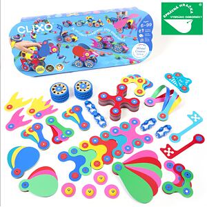 CLIXO Wheel Creator - magnetická stavebnice 72 kusů