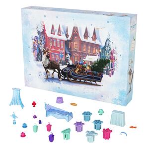Mattel Frozen Adventní kalendář s malými panenkami 2024