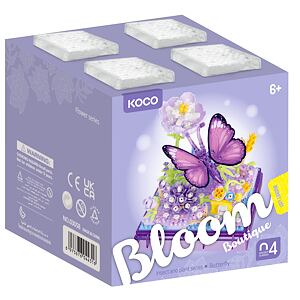 KOCO Stavebnice mini Motýlek