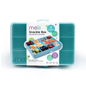 Snackle Box krabička na svačinu 1368 ml - modrá