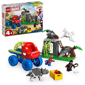LEGO® Marvel 11199 Spideyho tým a záchrana dinosaurů s truckem
