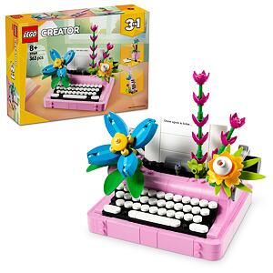 LEGO® Creator 3v1 31169 Psací stroj s květinami