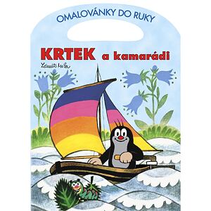 Akim Omalovánky do ruky A4 - Krtek a kamarádi
