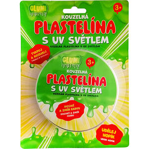 GLUMI Kouzelná plastelína s UV světlem