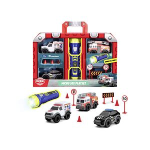 Dickie SOS Mikro Set s baterkou 9 cm