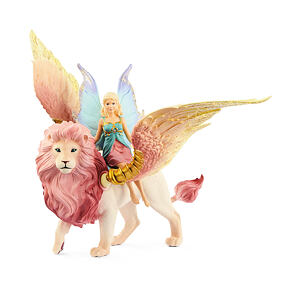 Schleich Bayala Elfí víla na okřídleném lvovi