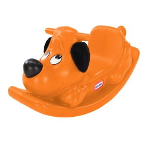 Little Tikes Houpací pejsek – oranžový