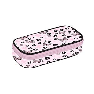 Oxybag Pouzdro etue JUMBO -  OXY NEXT Butterfly pink