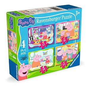 Ravensburger Prasátko Peppa Puzzle 4v1