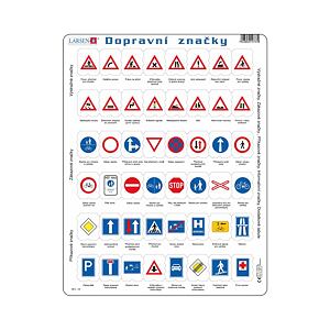 Dino Dopravní značky EDU Puzzle 48 dílků