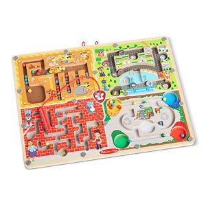 Melissa & Doug Dřevěné magnetické bludiště Tlapková Patrola