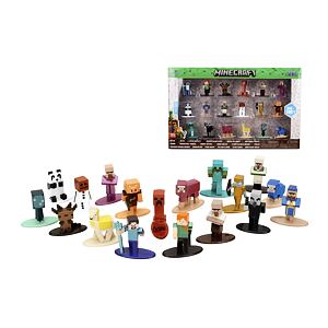 Jada Minecraft Kovové sběratelské nanofigurky 18 ks