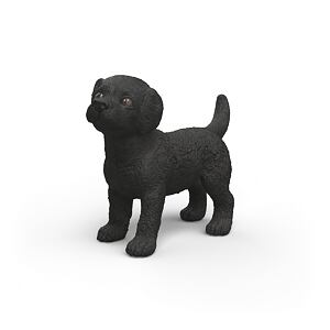 Schleich Černé štěně labradorského retrívra