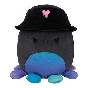 SQUISHMALLOWS Chobotnice s kloboukem - Yoko, 13 cm