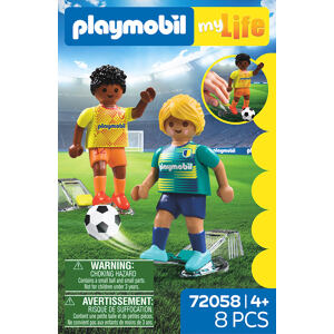 Playmobil Fotbalista s fotbalistkou