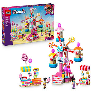 LEGO® Friends 42700 Kolotoč se sladkostmi a cupcaky