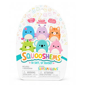 SQUISHMALLOWS Squooshems Mystery antistres figurka - Core Squad