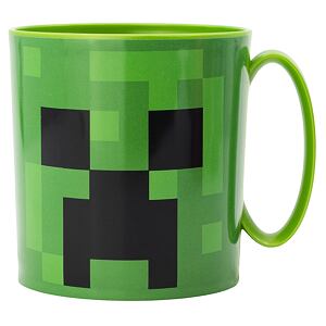 STOR Minecraft Creeper Green plastový hrnek Micro 390 ml