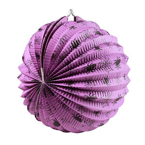 Rappa Lampion Halloween pavouci 25 cm