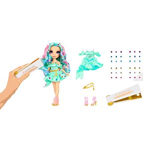 Rainbow High Be Dazzling Fashion panenka - Celine Turquoise (Teal)