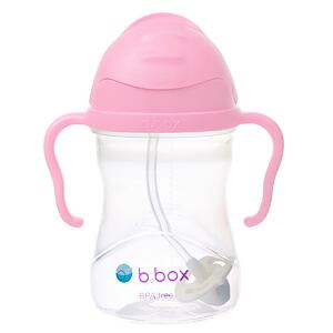 b.box Hrneček s brčkem 240 ml - třešňový květ