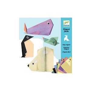 DJECO Origami skládačka Polární zvířátka