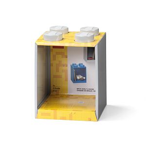LEGO Brick 4 závěsná police - šedá