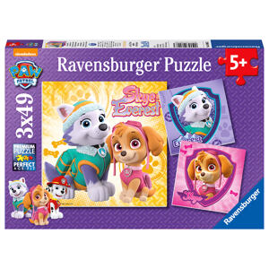 Ravensburger Tlapková Patrola Puzzle 3x49 dílků