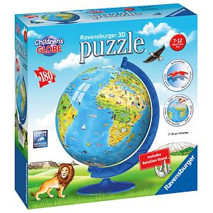 Ravensburger Dětský Globus (anglický) Puzzle 180 dílků