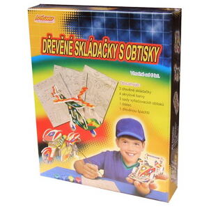 ArtLover Dřevěné skládačky s obtisky