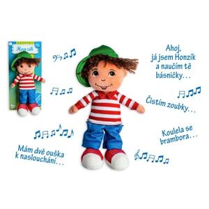 Teddies Panenka kluk Honzík hadrový 30 cm česky mluvící