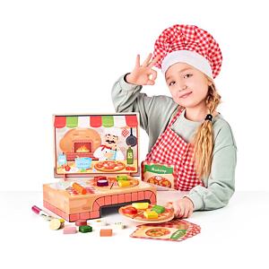 Woody Pizzerie Carlo Didaktická hra s vkládacími tvary