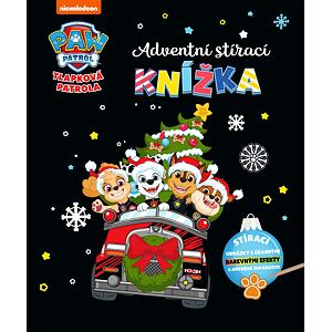 Tlapková patrola Adventní stírací knížka
