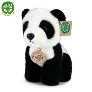 Rappa Plyšová panda sedící, 18 cm