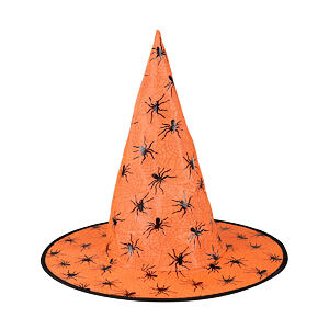 Rappa Klobouk čarodějnický oranžový dospělý